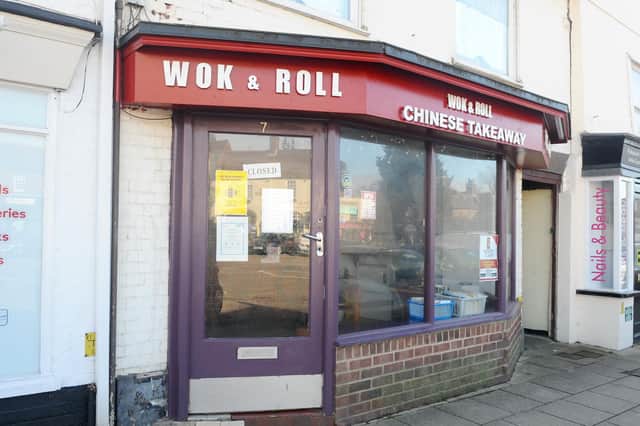 Wok & Roll Chinese takeaway in Wickham Square, Wickham.