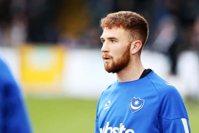 Former Pompey youngster Theo Widdrington has been released by Bristol Rovers. Picture: Joe Pepler