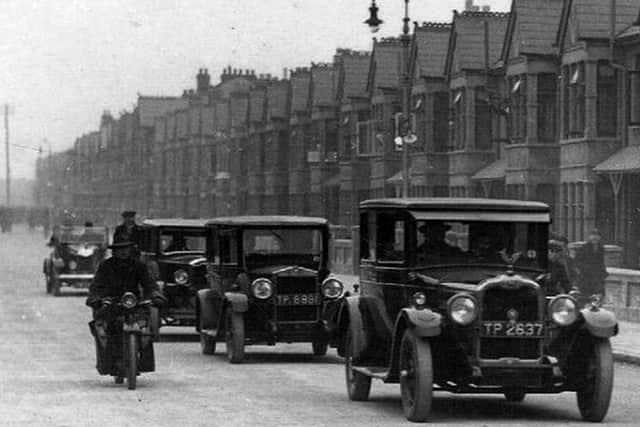 The official opening of Baffins Road, Copnor, on March 16, 1929. Picture: Mick Cooper postcard collection.