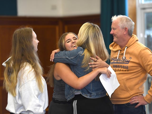 GCSE exam results day at King’s Academy Bay House in Gosport, Hampshire - 22/08/24.Please credit: Paul Jacobs/pictureexclusive.com