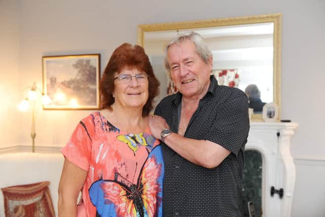 Arthur and Joan Brameld from Portchester, celebrate their Golden Wedding Anniversary on October, 17. Picture: Sarah Standing (081020-5003)