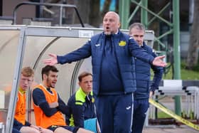 Moneyfields manager Glenn Turnbull has seen his side lose five of their last six league and cup games. Picture: Paul Collins
