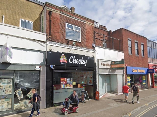 Cheeky Chicken at Shop, 62 London Road, Portsmouth was rated four on October 11.