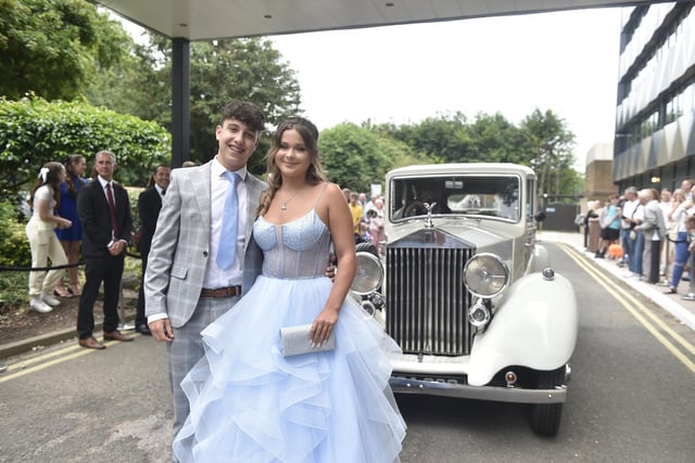 Year 11's from Crookhorn College in Waterlooville, attended their Prom on Friday, July 12, 2024 at The Marriott Hotel in Portsmouth.
Picture: Sarah Standing (120724-7065)