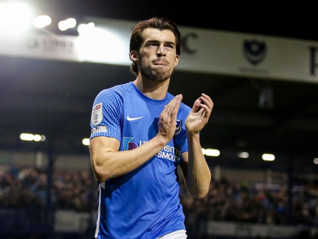 Years at Pompey: 2013 (loan) & 2019-2022 , Pompey appearances:127, Years at Lincoln: 2022, Lincoln appearances: 20.   Picture: Robin Jones