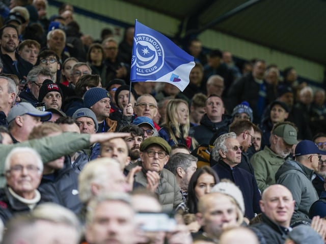 20,113 fans were packed into Fratton Park as Pompeym welcomed their biggest crowd into PO4 for more than 13 years