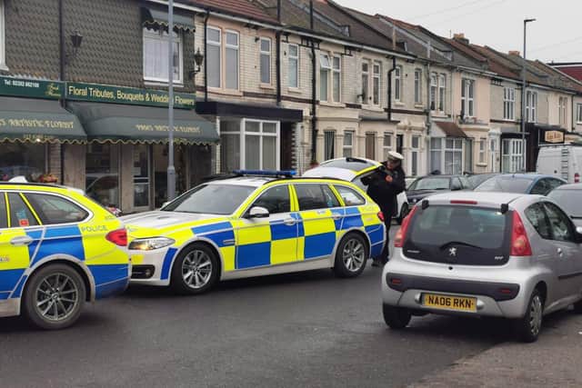 Police were called to an incident in New Road, Buckland, on Friday morning. Picture: Stuart Vaizey.