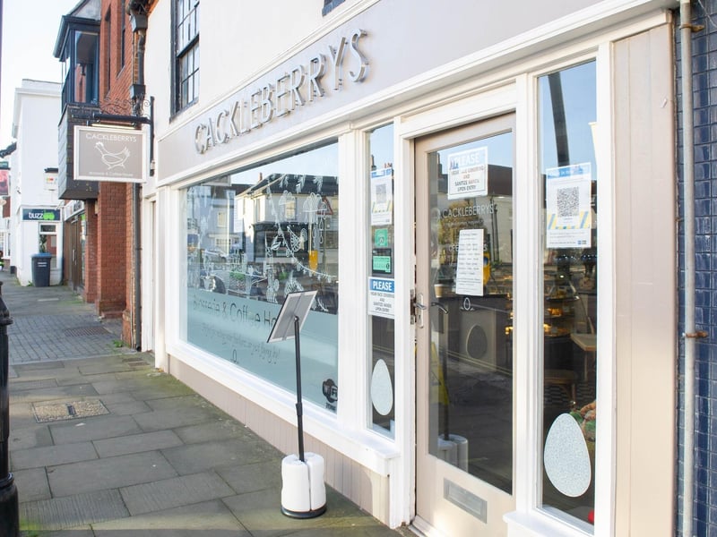 Cackleberrys on West Street, Fareham has a 4.5 rating out of 5 from 349 reviews on TripAdvisor.