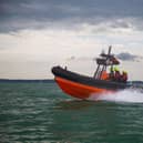 Gosport And Fareham Inshore Rescue Service crews were deployed to rescue a boat which had broken down near Portsmouth Harbour.