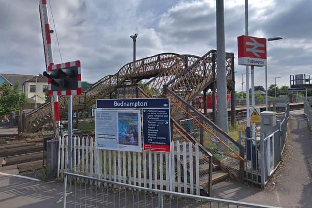Bedhampton railway station. Picture: Google
