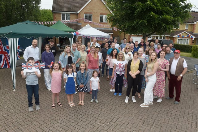 Residents in Magpie Close, Fareham, held a street party on Sunday, June 5, to celebrate The Queen's Platinum Jubilee.
Picture: Sarah Standing (050622-9592)
