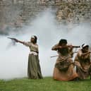 The Ancestors, filmed at Portchester Castle, is to get its premiere in the historis site's grounds on October 29, 2022. Picture by Tolu Elufowoju