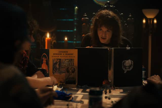 Joseph Quinn as Eddie Munson in Stranger Things