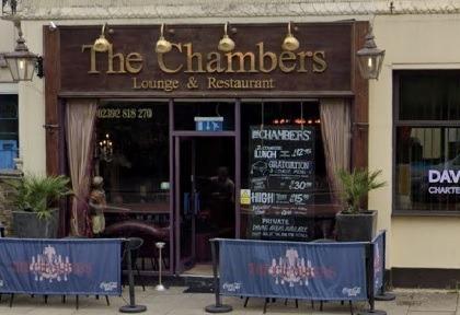 The Chambers Lounge and Restaurant is a quirky restaurant styled as a "London Gentlemen's Club" complete with antiques and taxidermy.