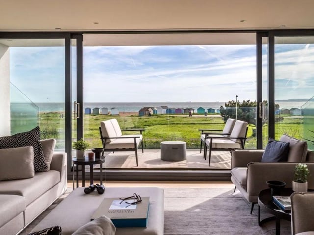 This property is on the market for £1,750,000 and it is being sold with house.