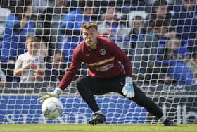 Ollie Webber joined Pompey from Crystal Palace on a short-term deal in January