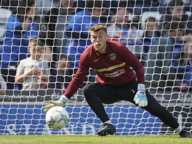 Ollie Webber joined Pompey from Crystal Palace on a short-term deal in January