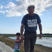 Colin Billyard from Denmead with his grandson Charlie