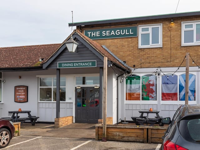 The Seagull at Cornaway Lane, Portchester was rated five on October 12.