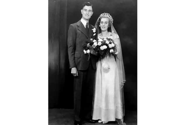 Tom Brown with his wife Eileen in 1947.