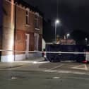 Crash in George Street near Shearer Road, Portsmouth, on October 8 2021. Picture: Stuart Vaizey