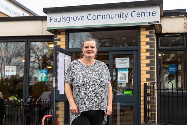 Michell Maquire (33) who organised the Paulsgrove Community fair. Picture: Mike Cooter (261121)