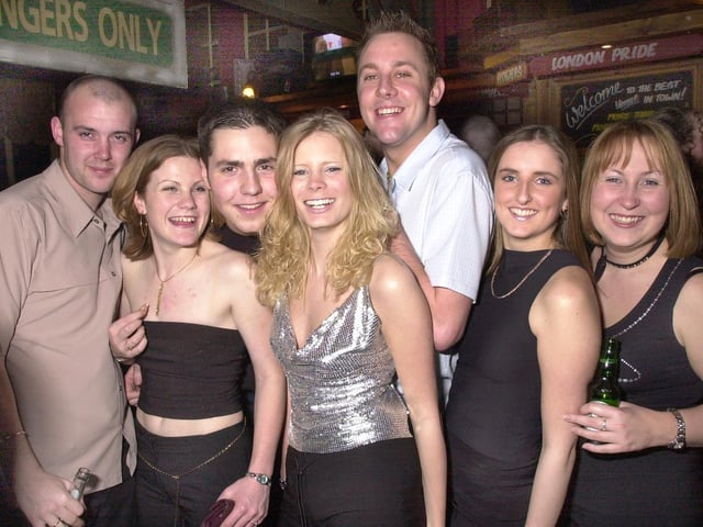 Revellers enjoying their Friday night clubbing at Prague Junction nightclub, Station Approach, Fareham. Picture: Michael Scaddan