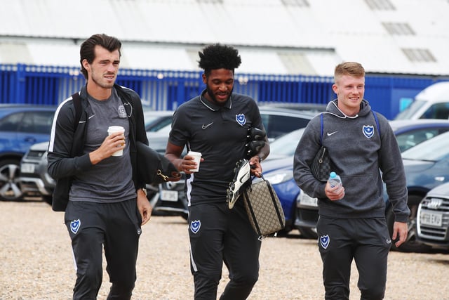 John Marquis, Ellis Harrison and Andy Cannon arrive without a fan in sight.