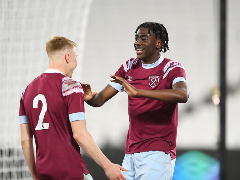 The scouts are flocking to watch the West Ham striker who has bagged 13 PL2 goals this season - as well as a hat-trick against Southampton in the FA Youth Cup sem-final. Has made a late Premier League sub debut and scored in Europe for the Hammers.