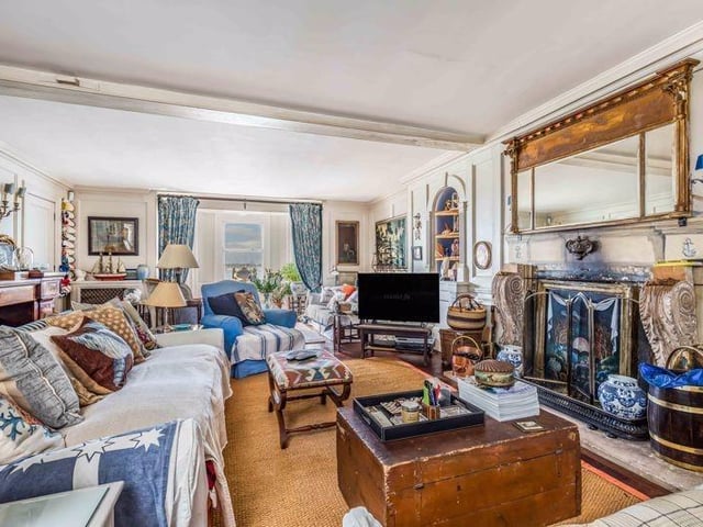 This four bedroom home in Bath Square, Old Portsmouth, is on the market for £3.25m. It is listed on Rightmove by Fry and Kent.