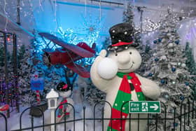 Christmas grotto launch at Keydell Nurseries, Havant Road, Horndean on Friday 17th November 2023.