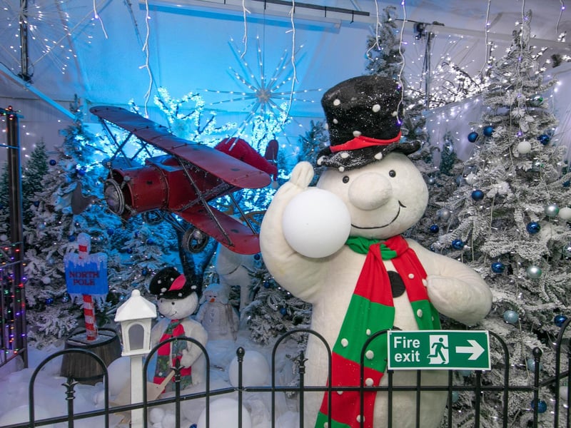 Christmas grotto launch at Keydell Nurseries, Havant Road, Horndean on Friday 17th November 2023.