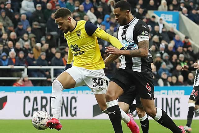 Marcus Browne in action for Oxford against Newcastle. Picture: Ian MacNicol/Getty Images