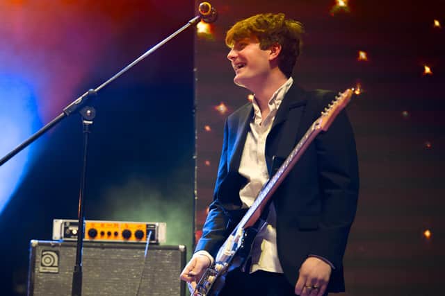 The Portsmouth Music Awards saw talented musicians and bands from across the city honoured for their hard work and dedication. Pictured: Member of the in-house band Sights. Picture: Gareth Boyes