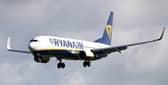 A Ryanair plane. Picture: Niall Carson/PA Wire