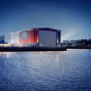What the new shipbuilding hall in Scotland is expected to look like. Gigantic hall to construct new Type 26 warships to be built to revolutionise shipbuilding.