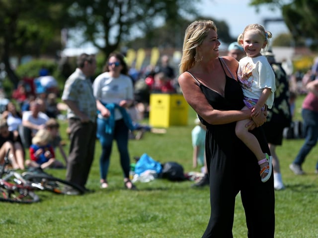 Family fun at Live at the Bandstand. Picture: Chris Moorhouse (250524-)