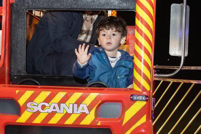 HMS Sultan held its annual bonfire and fireworks night on Thursday evening, as thousands of locals enjoyed all the fun of the fair. Pictured - Ernest, 1 Photos by Alex Shute