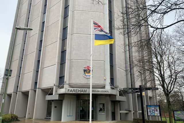 Fareham Borough Council has pledged its support to Ukrainian refugees. Picture: Fareham Borough Council.