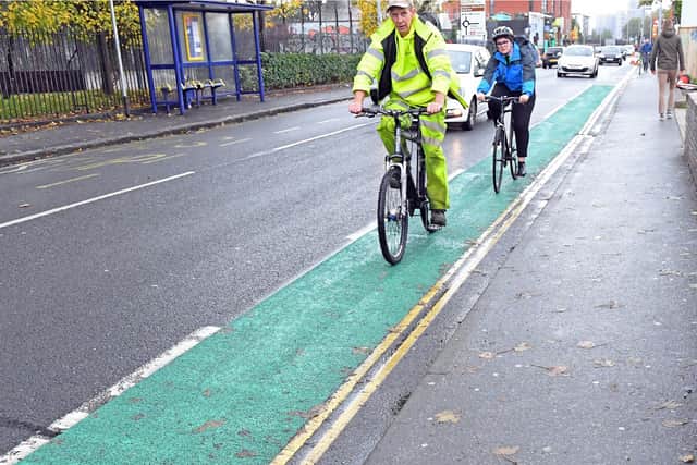 Pompey Street Space is asking for a joined up cycle lane network as part of its demands. Pictured is Goldsmith Avenue, Southsea, Portsmouth, Hampshire
Picture: Malcolm Wells (191014-8327)