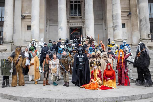 The Star Wars performers for Portsmouth Comic Con 2025.  Photos by Alex Shute