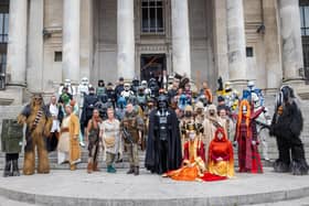 The Star Wars performers for Portsmouth Comic Con 2025.  Photos by Alex Shute
