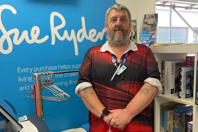 John Topp, the Waterlooville shop manager