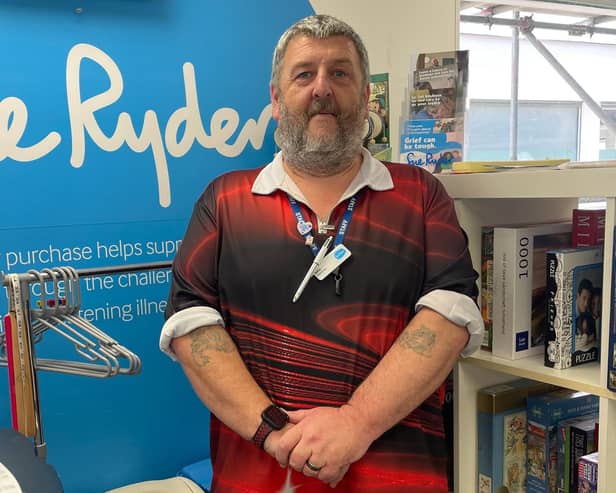 John Topp, the Waterlooville shop manager