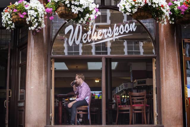 Pub group JD Wetherspoon has said it expects a “reasonable” full year result despite soaring staff costs as good weather helped buoy recent sales. (Photo by Victoria Jones/PA Wire)