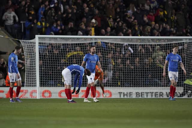 Pompey lose it late at Oxford today