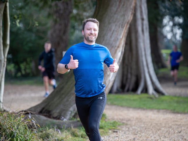 Competitors in Saturday morning's Havant parkrun at Staunton Country Park. Picture: Alex Shute