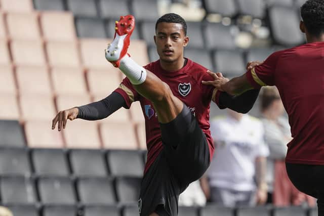 Arsenal loanee Miguel Azeez starts today against Cambridge United.
