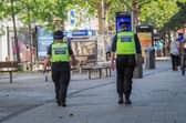 Community support officers in Commercial Road, Portsmouth. Picture: Habibur Rahman