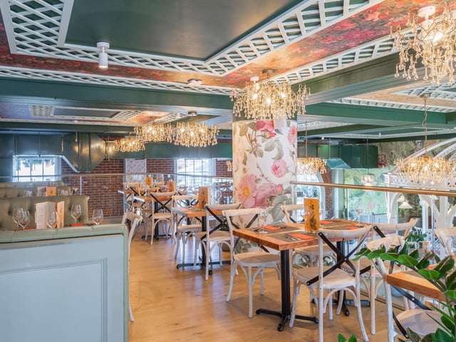 Giggling Squid will be officially opening the doors of its brand new venue in Gunwharf Quays on July 30. The former Loch Fyne site has been transformed into a botanical paradise with exceptional decor. Picture: Giggling Squid
